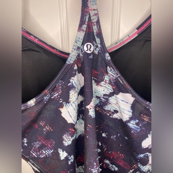 Lululemon Power Y Tank Luon Static Blossom - Picture 8 of 10